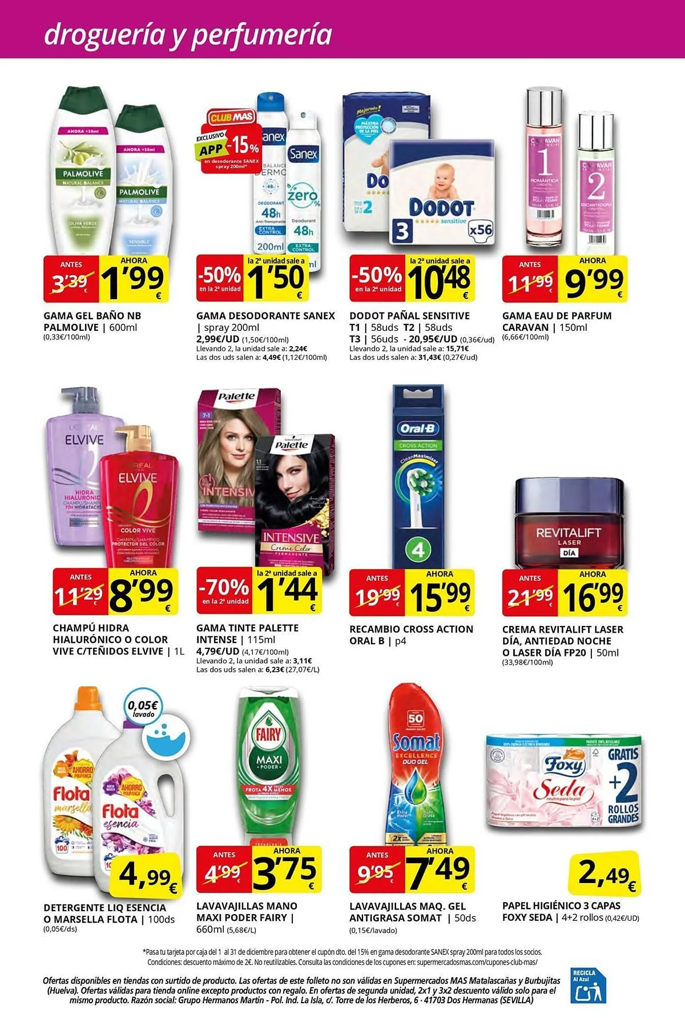 Catálogo de Folleto Supermercados MAS 19 de diciembre al 5 de enero 2026 - Página 12