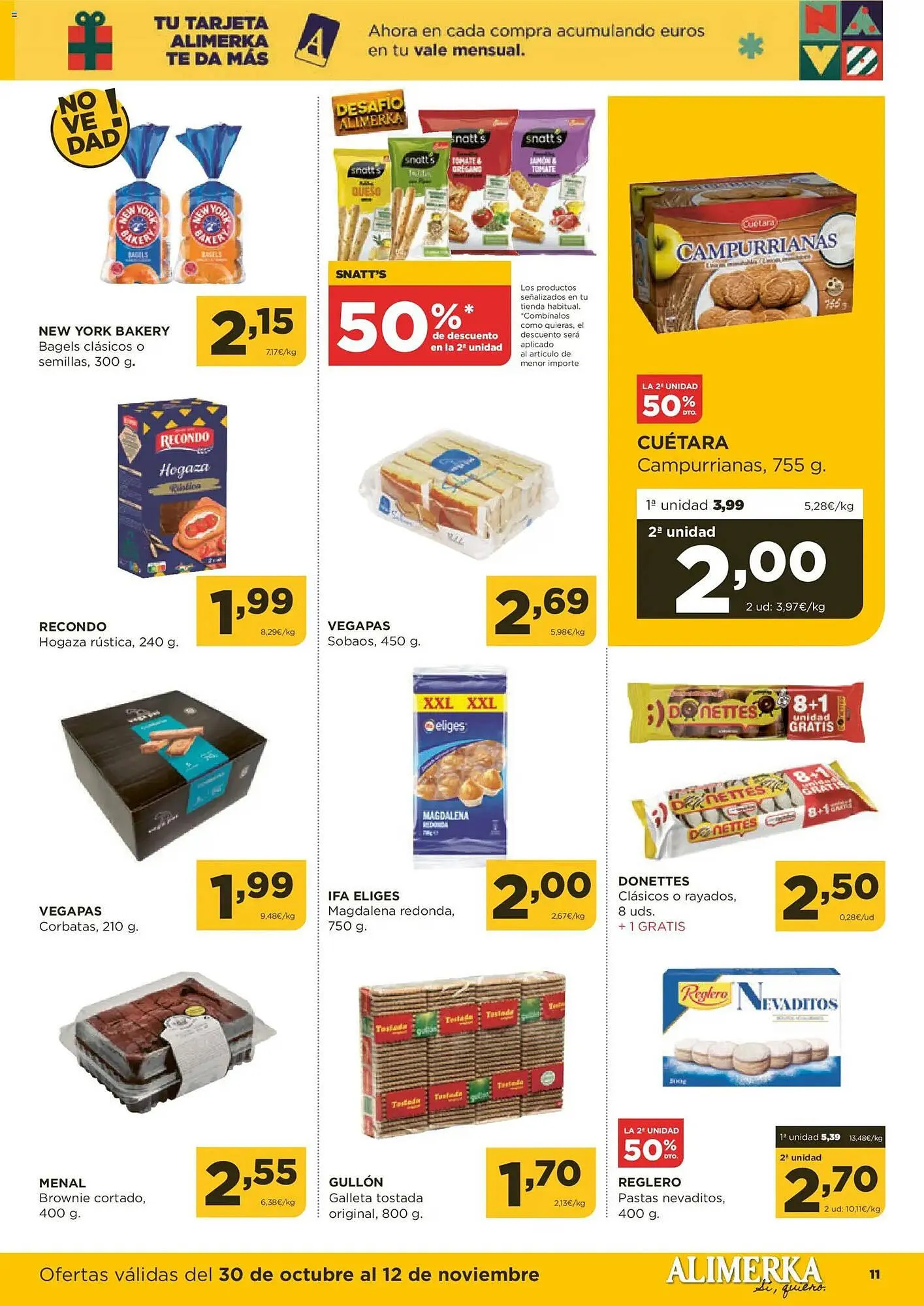 Catálogo de Folleto Alimerka 30 de octubre al 12 de noviembre 2025 - Página 11
