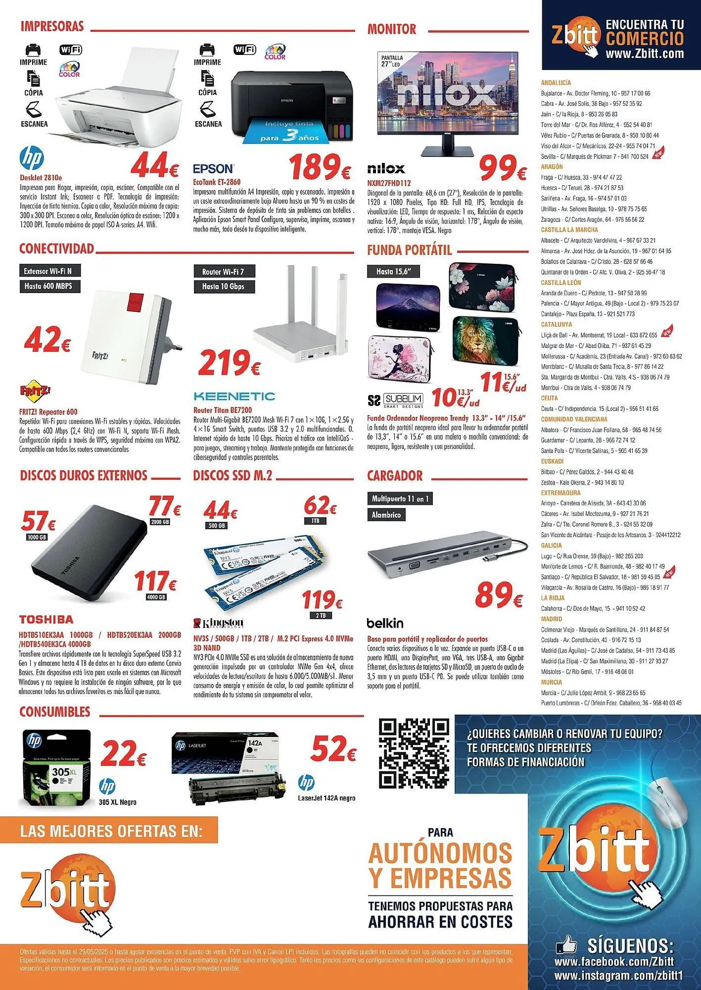 Catálogo de Folleto Zbitt 2 de mayo al 29 de mayo 2025 - Página 2
