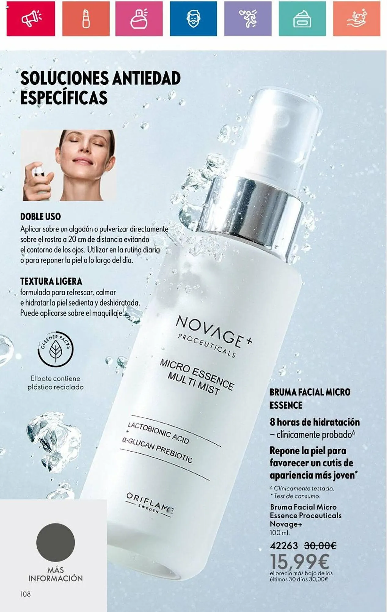 Catálogo de Folleto Oriflame 7 de mayo al 27 de mayo 2024 - Página 108