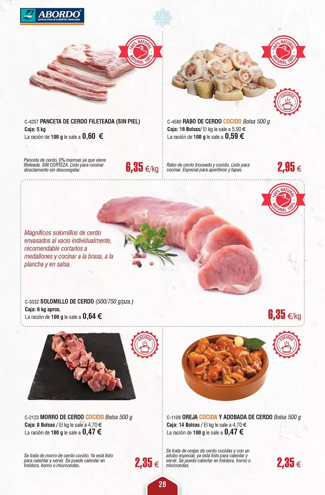 Catálogo de Folleto Abordo 2 de mayo al 31 de mayo 2025 - Página 28