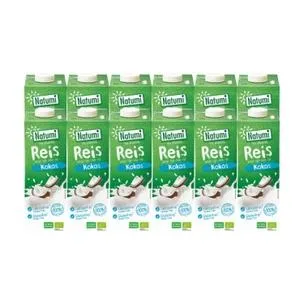 Pack 12 x Bebida Arroz Coco Bio Natumi 1 L