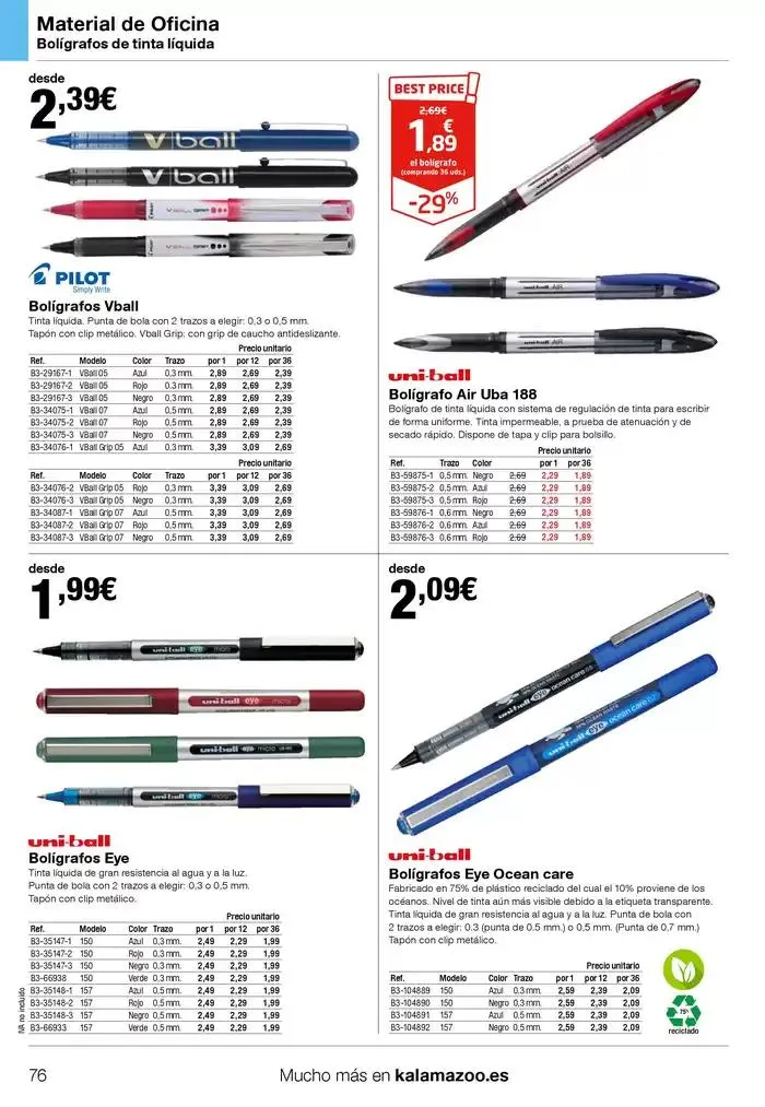 Catálogo de Staples Kalamazoo Catálogo General 9 de enero al 30 de septiembre 2025 - Página 76