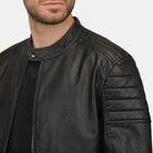 Chaqueta biker de hombre
