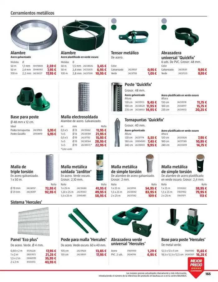 Catálogo de VERANO. Jardín, terraza, balcón.  26 de marzo al 20 de abril 2025 - Página 165