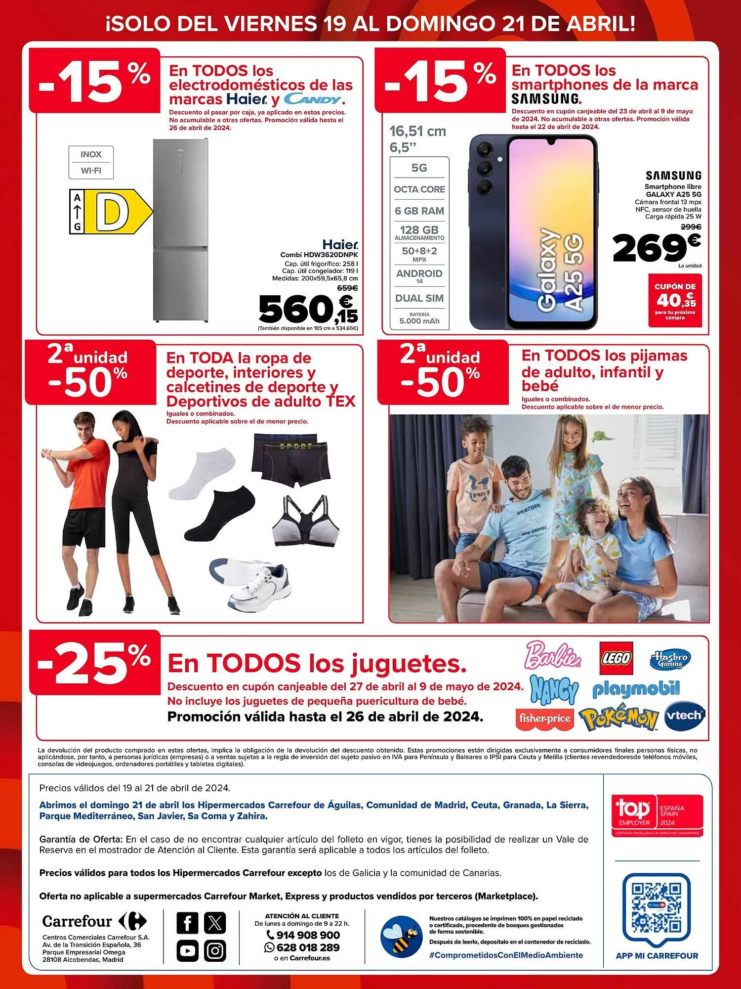 Catálogo de Folleto Carrefour 19 de abril al 21 de abril 2024 - Página 4