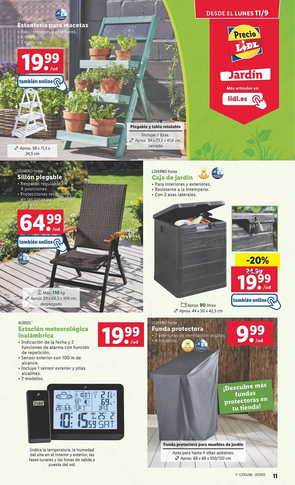 Catálogo de Folleto Lidl 11 de septiembre al 17 de septiembre 2023 - Página 11