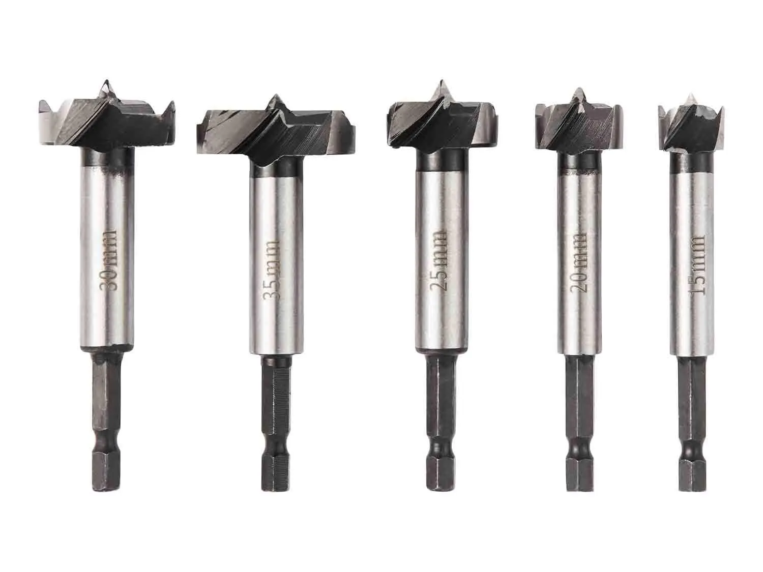 Set de brocas Forstner 5 pzs