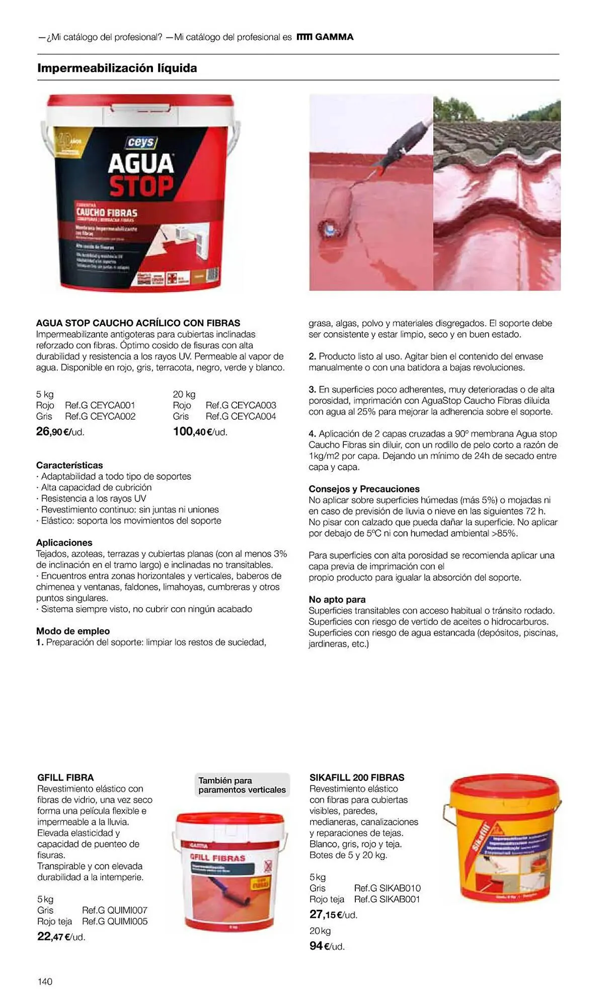 Catálogo de Folleto Grup Gamma 1 de febrero al 31 de diciembre 2023 - Página 142