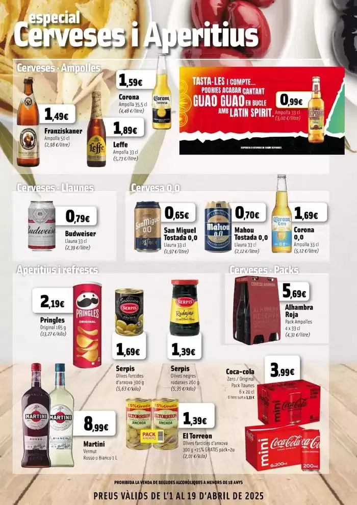 Catálogo de Preus valids fins al 19 d'abril 4 de abril al 19 de abril 2025 - Página 12
