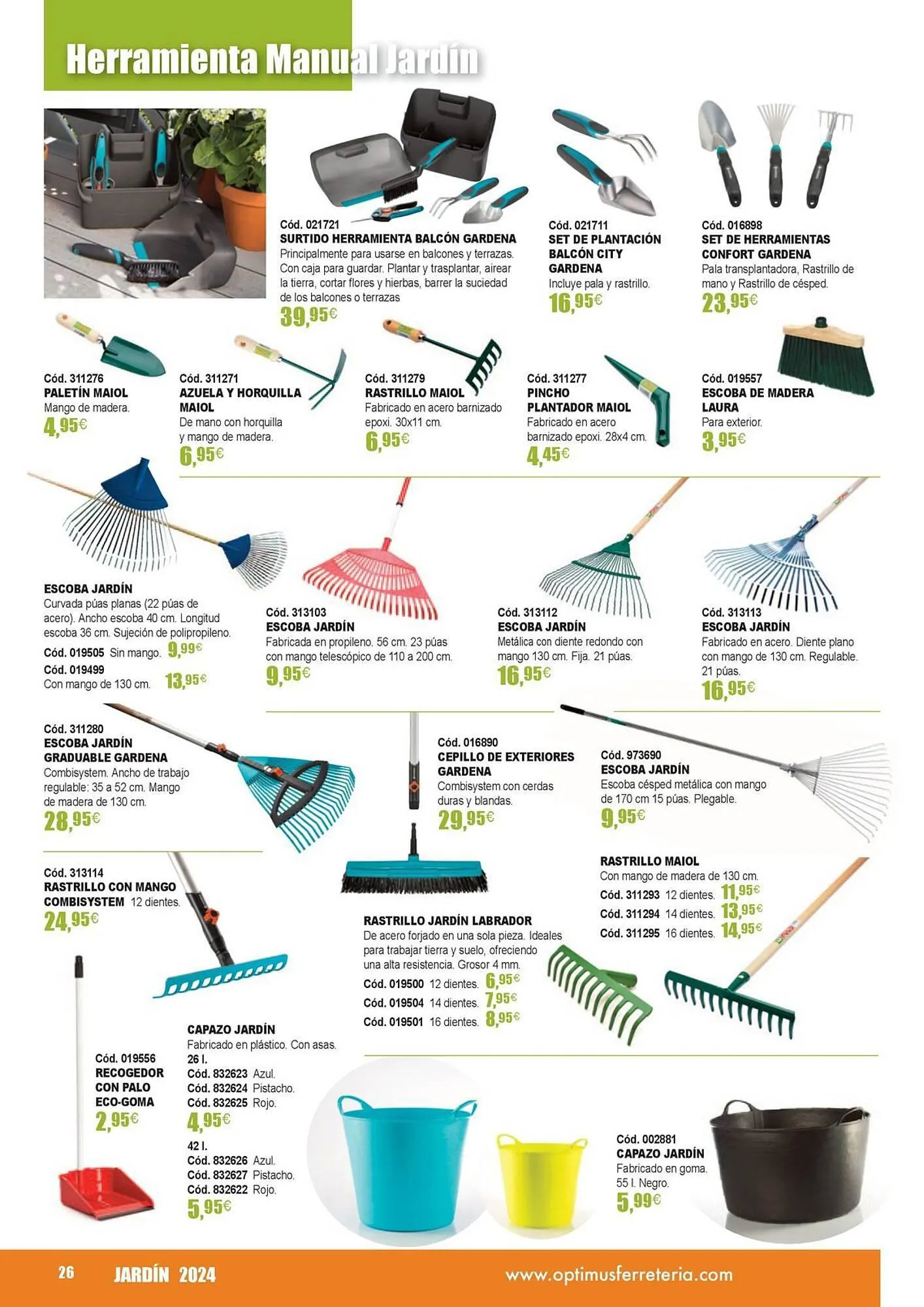Catálogo de Folleto Optimus 21 de marzo al 31 de agosto 2024 - Página 26