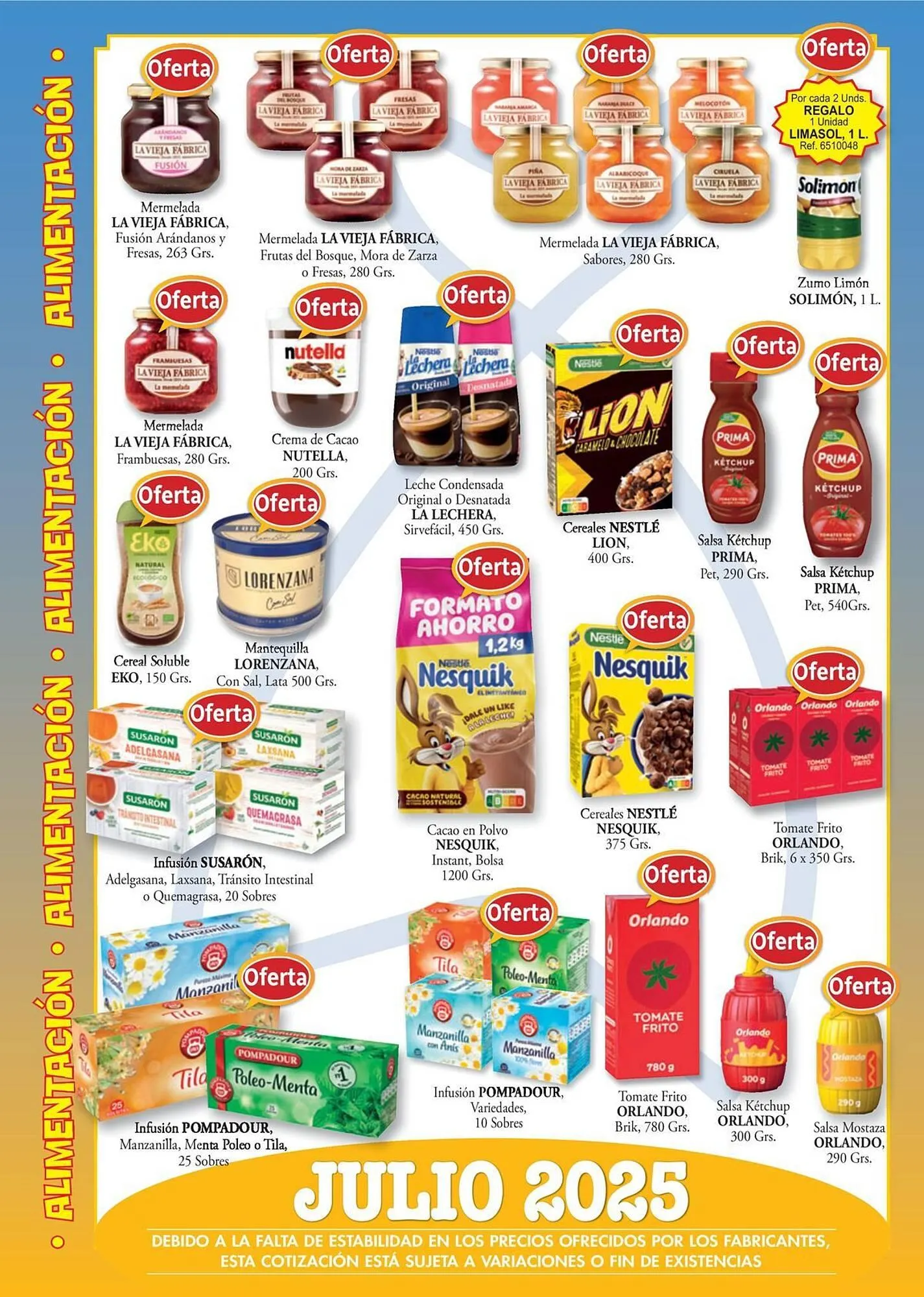 Catálogo de Folleto Cash Barea 1 de julio al 31 de julio 2025 - Página 3