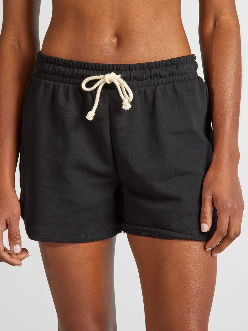 Short de deporte - negro
