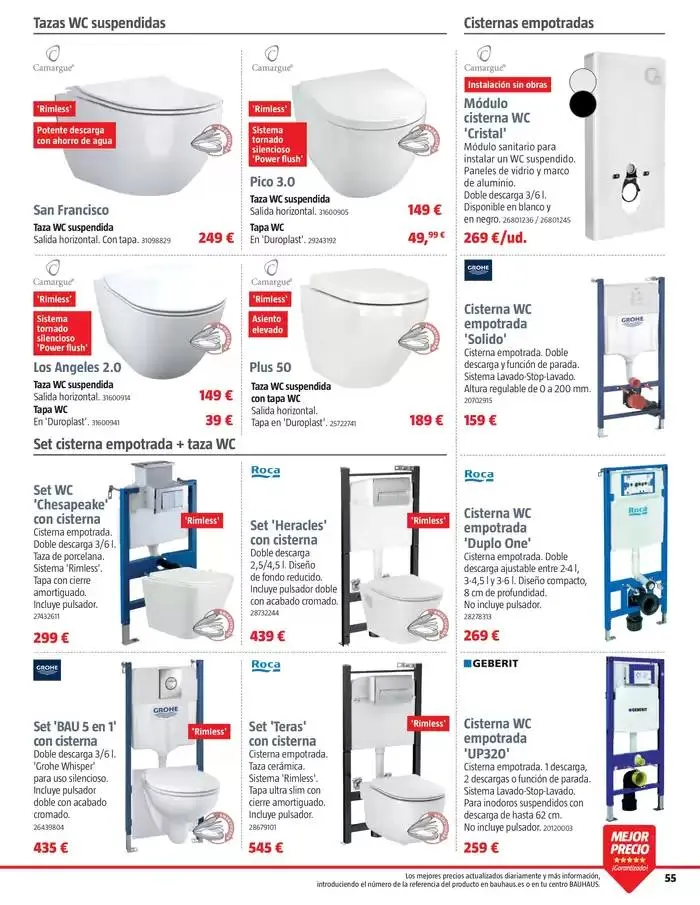 Catálogo de Renueva baños y cocinas 27 de febrero al 25 de marzo 2025 - Página 55