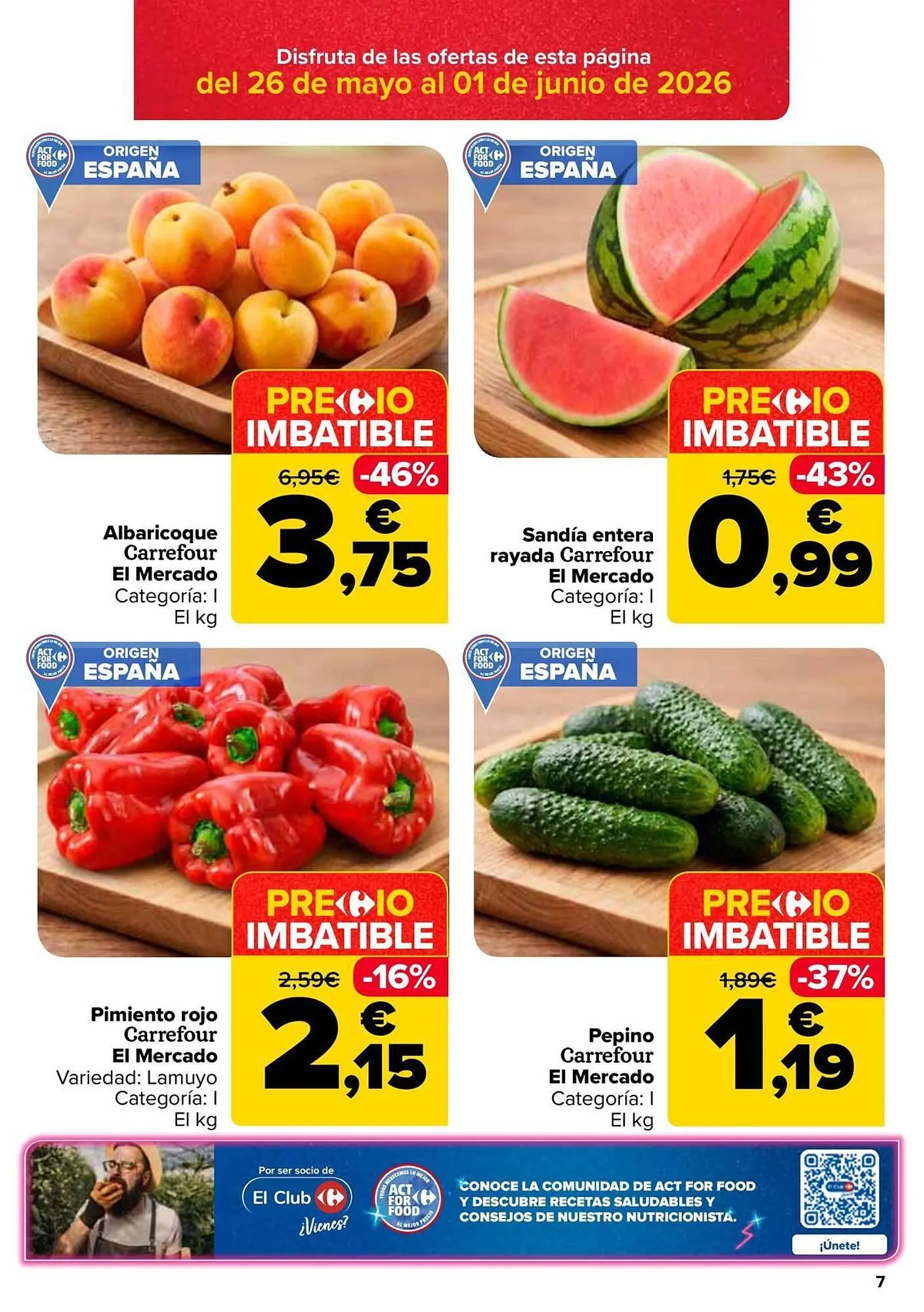 Catálogo de Folleto Carrefour 26 de mayo al 10 de junio 2026 - Página 7