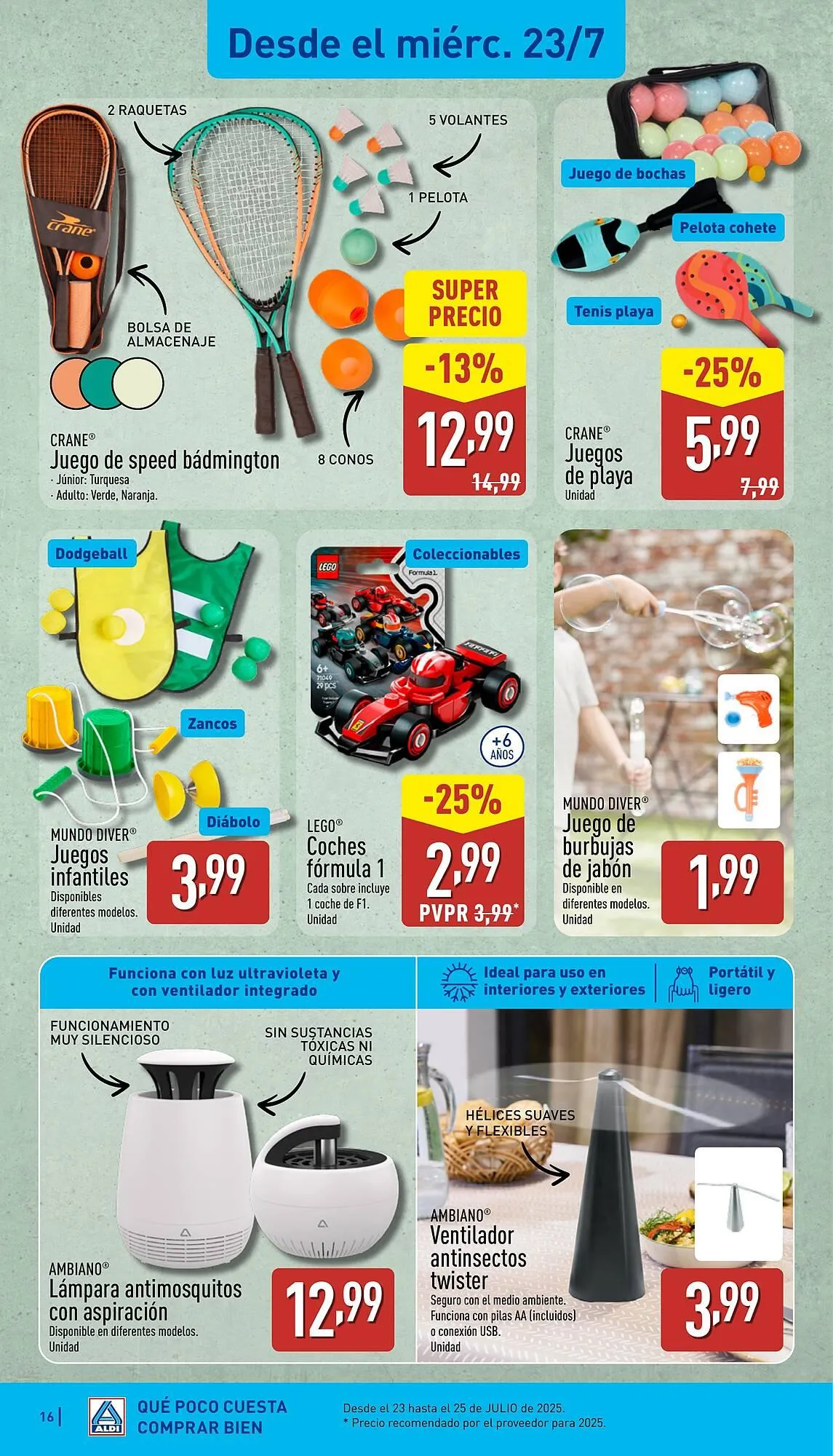 Catálogo de Folleto ALDI 21 de julio al 27 de julio 2025 - Página 16