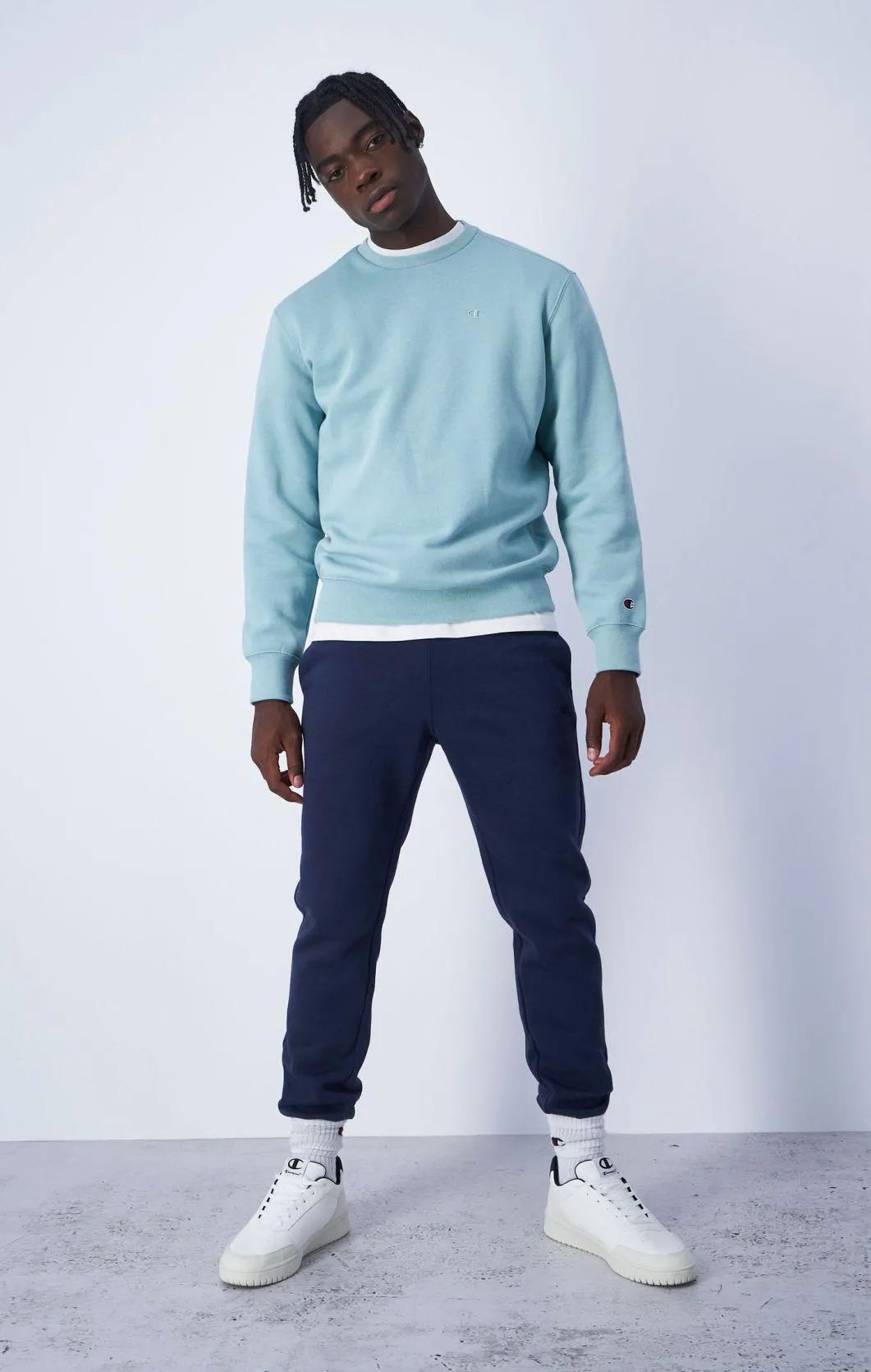 Honeydew Sudadera de felpa perchada con bordado a juego