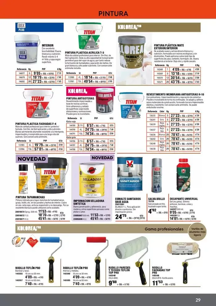 Catálogo de Profesional Primavera 2025 22 de abril al 22 de julio 2025 - Página 29