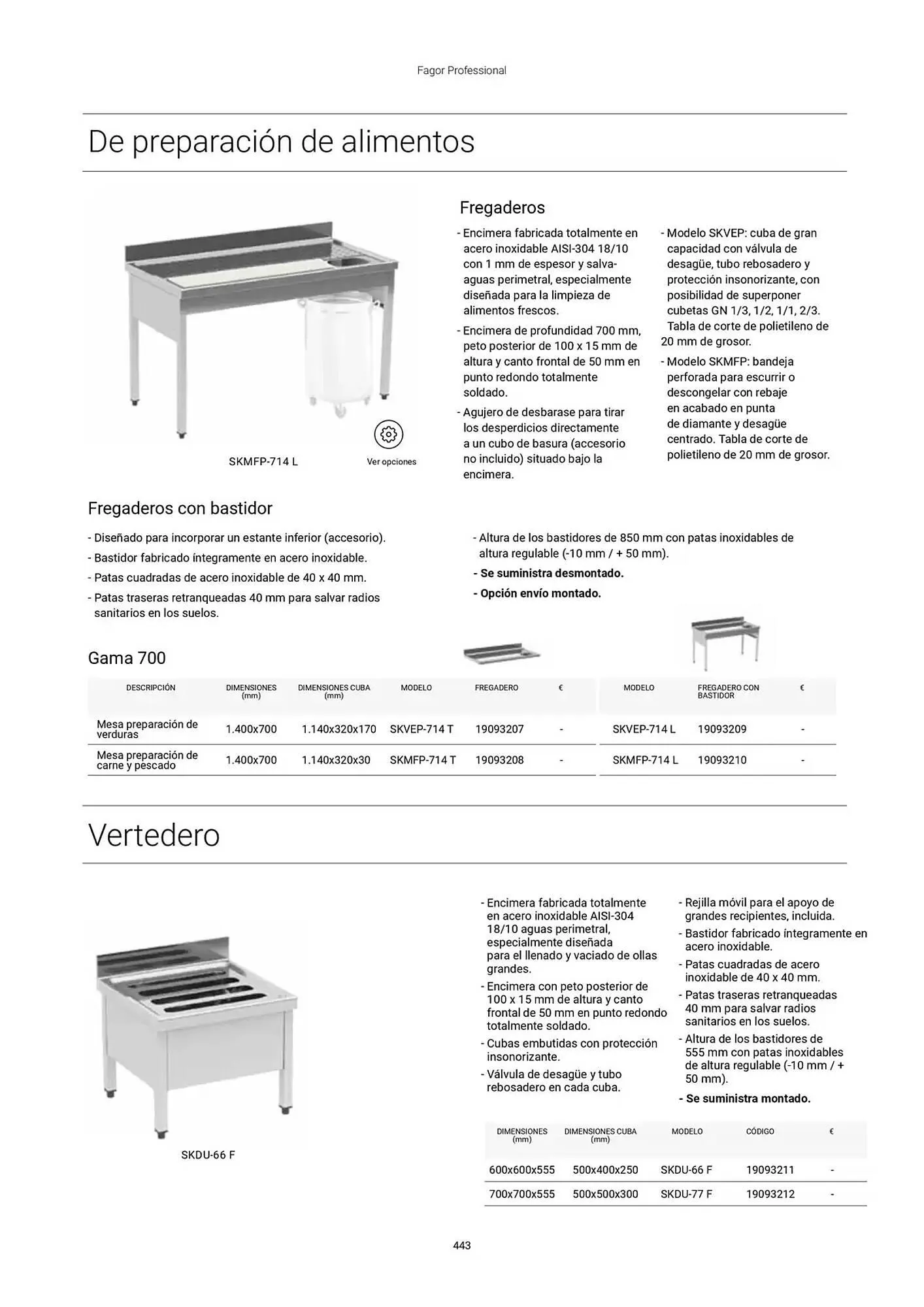 Catálogo de Folleto Fagor 3 de marzo al 1 de enero 2026 - Página 444