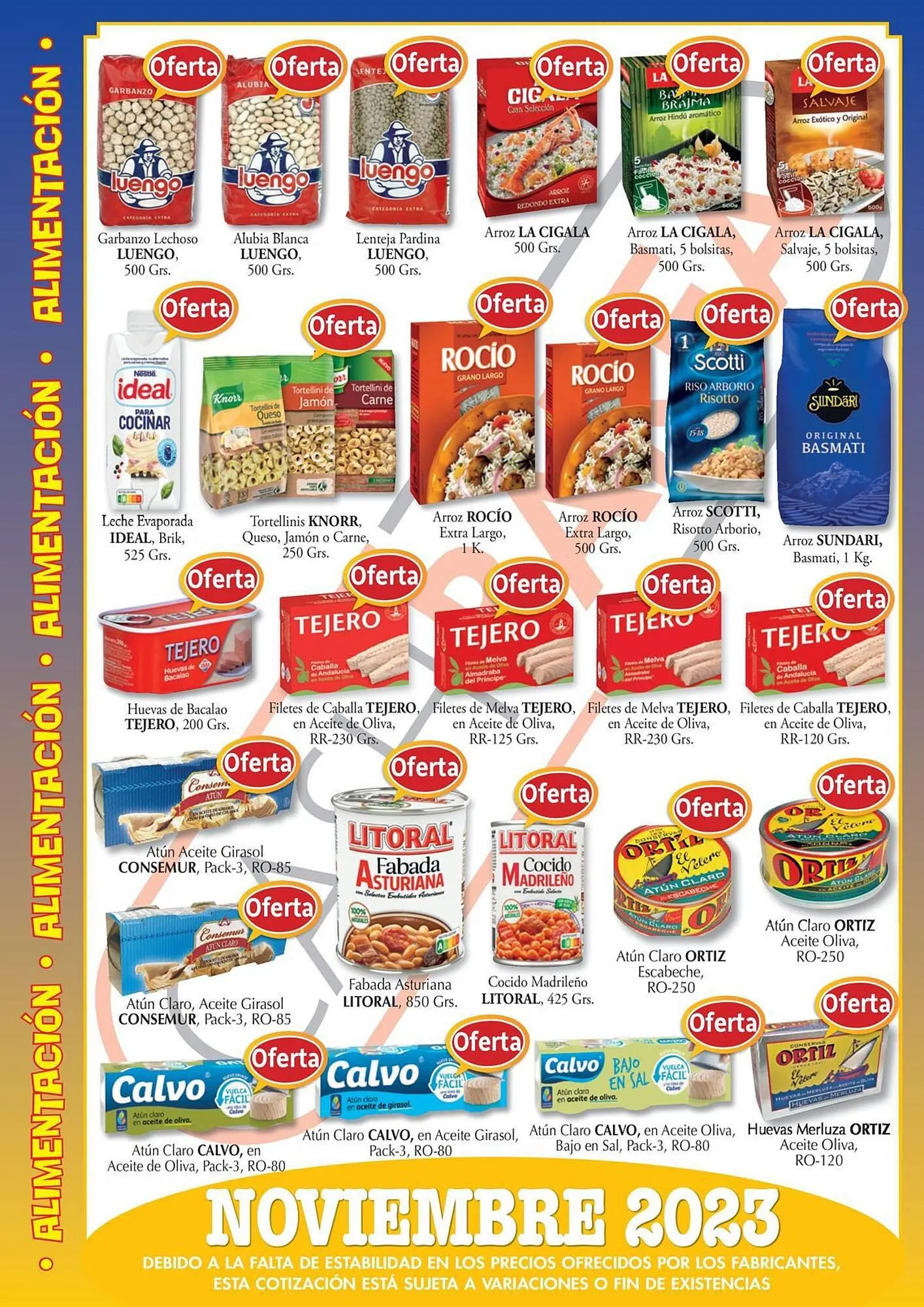 Catálogo de Folleto Cash Barea 6 de noviembre al 30 de noviembre 2023 - Página 1