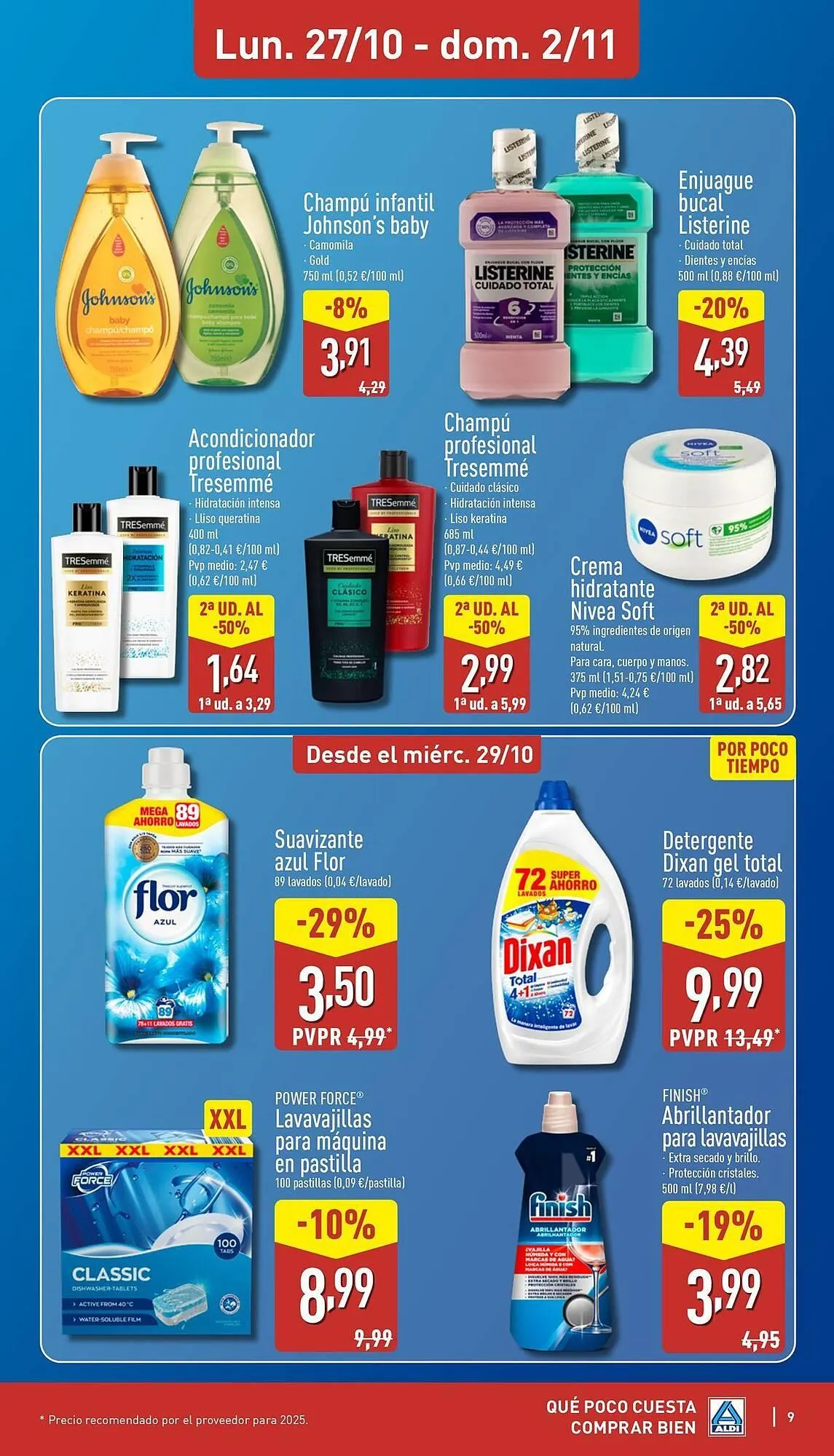 Catálogo de Folleto ALDI 27 de octubre al 2 de noviembre 2025 - Página 9