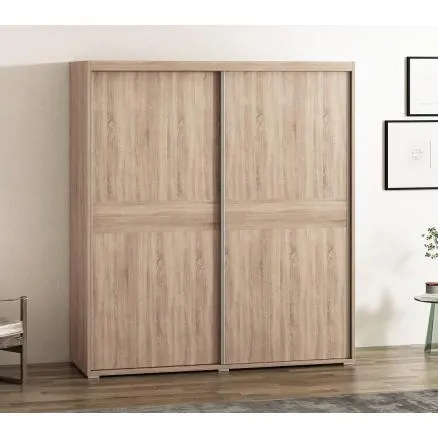 Armario 2 puertas correderas en roble cambrian.