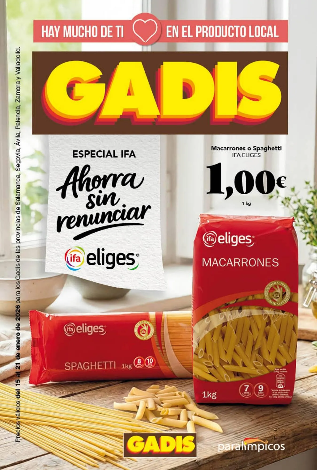 Catálogo de Folleto Gadis 15 de enero al 21 de enero 2026 - Página 1