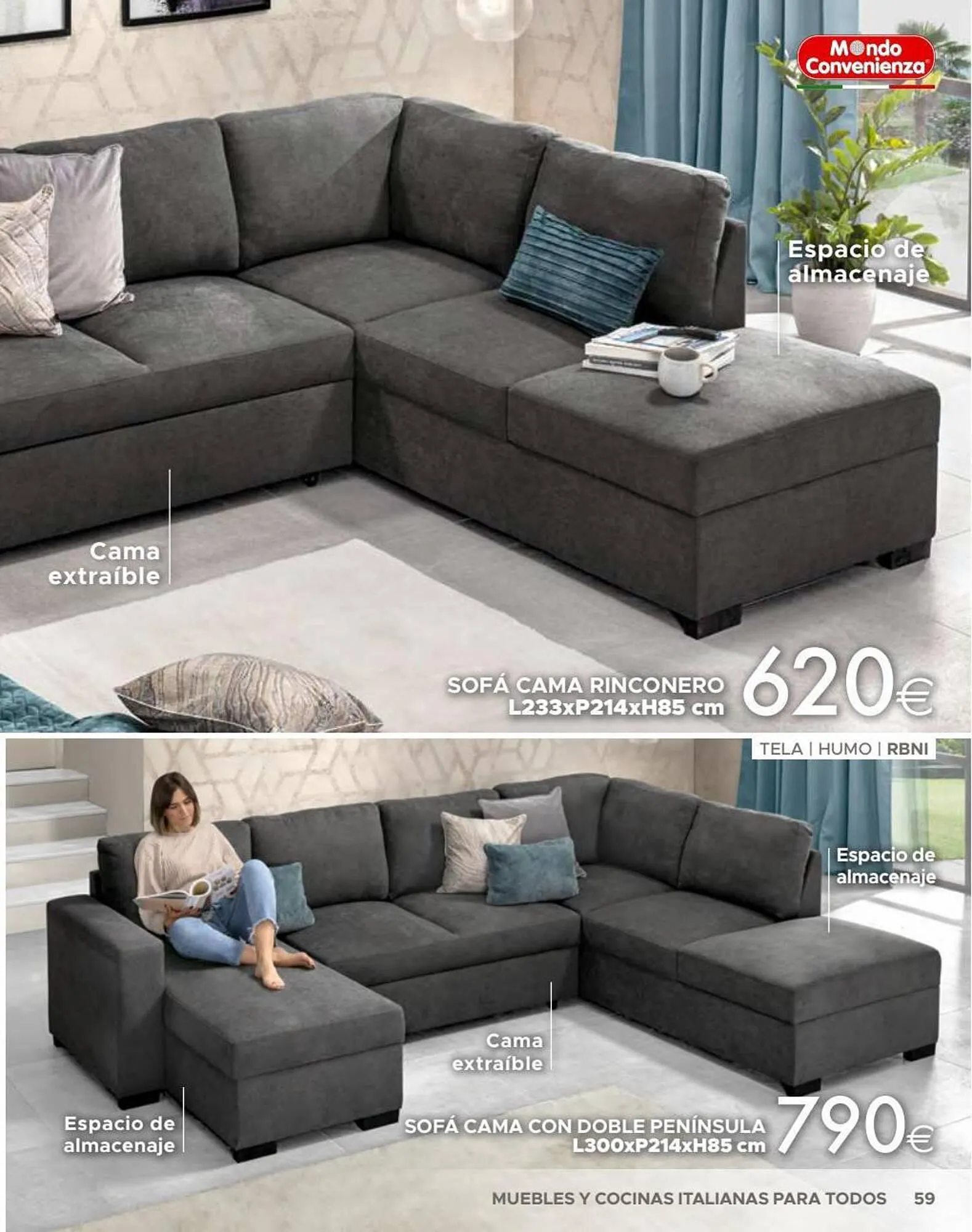 Catálogo de Folleto Mondo Convenienza 1 de junio al 31 de diciembre 2023 - Página 61