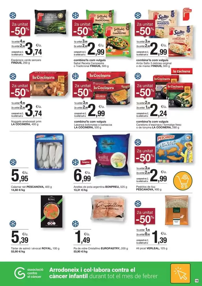 Catálogo de Fullet d'ofertes quinzenals 5 de febrero al 17 de febrero 2025 - Página 19