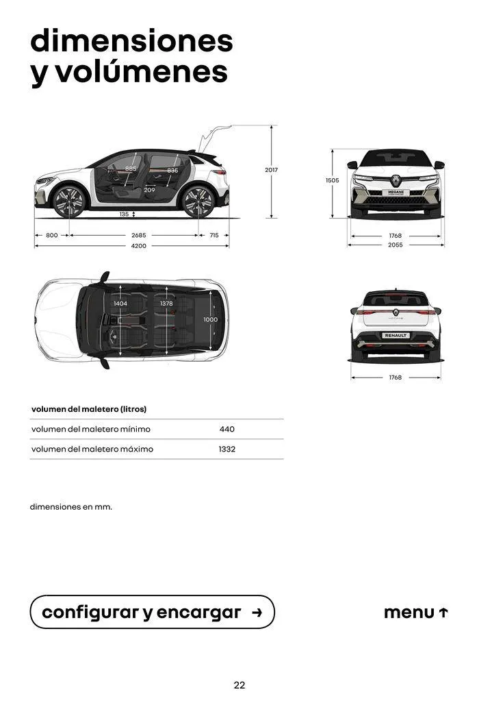 Catálogo de Renault Megane E-Tech 100% Eléctrico 22 de junio al 22 de junio 2025 - Página 22