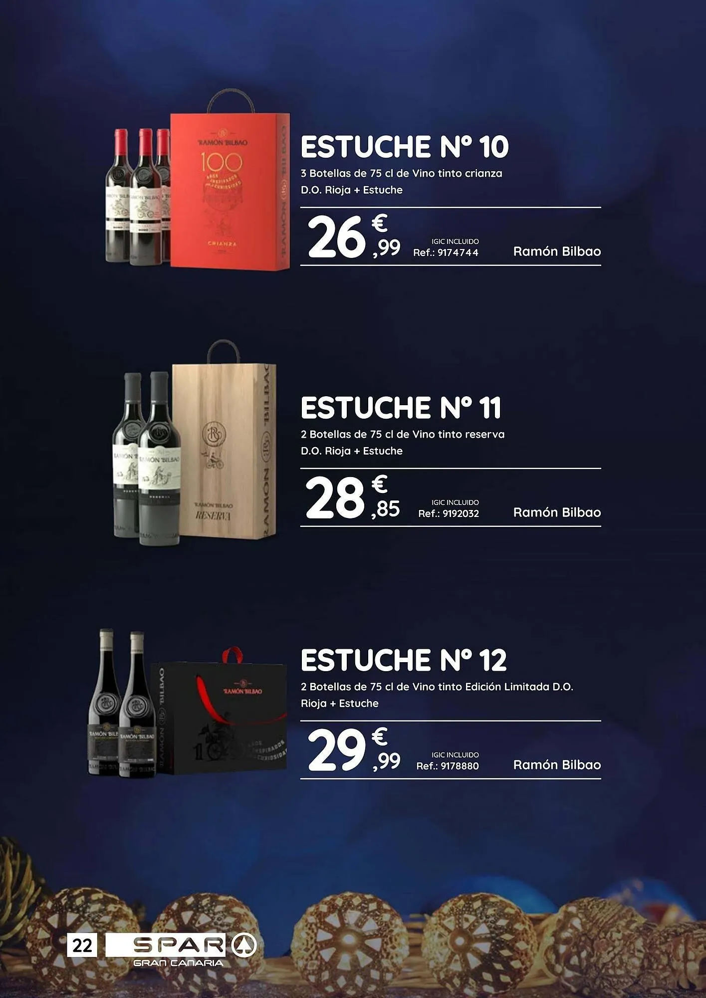 Catálogo de Folleto SPAR Gran Canaria 31 de octubre al 24 de diciembre 2024 - Página 22