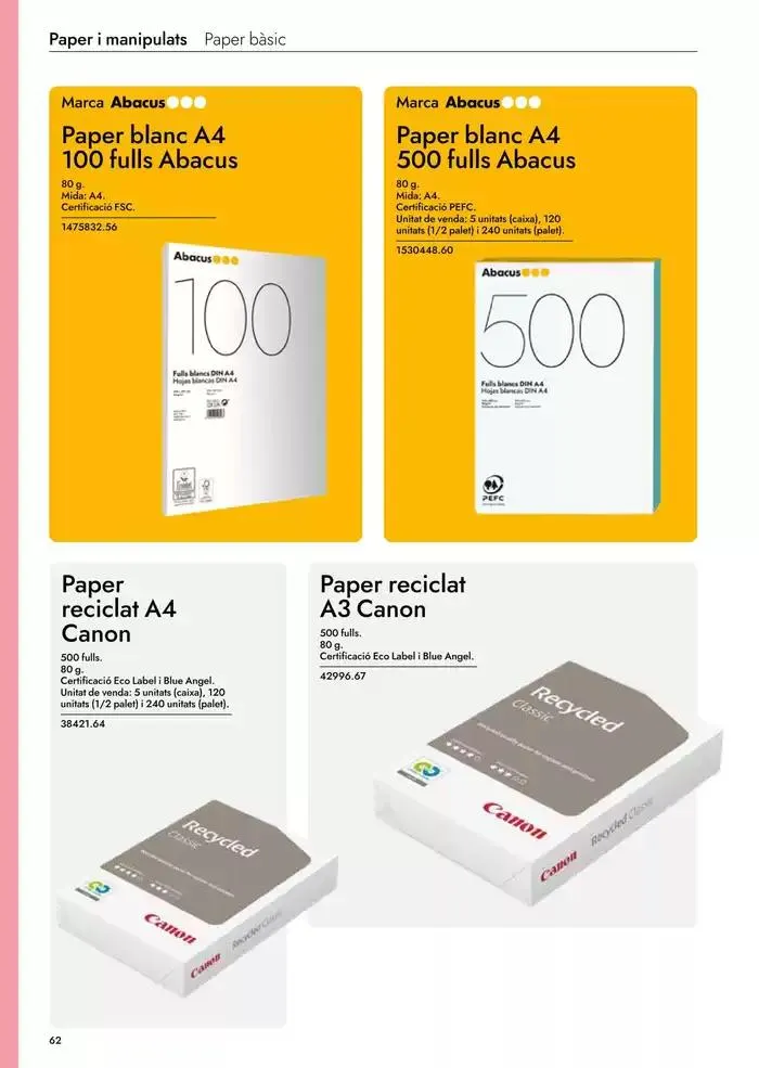 Catálogo de Catàleg Escolar 2025-2026 6 de mayo al 31 de diciembre 2026 - Página 64