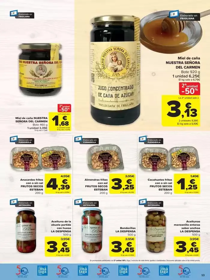 Catálogo de Sabor a Málaga 17 de febrero al 1 de marzo 2025 - Página 13