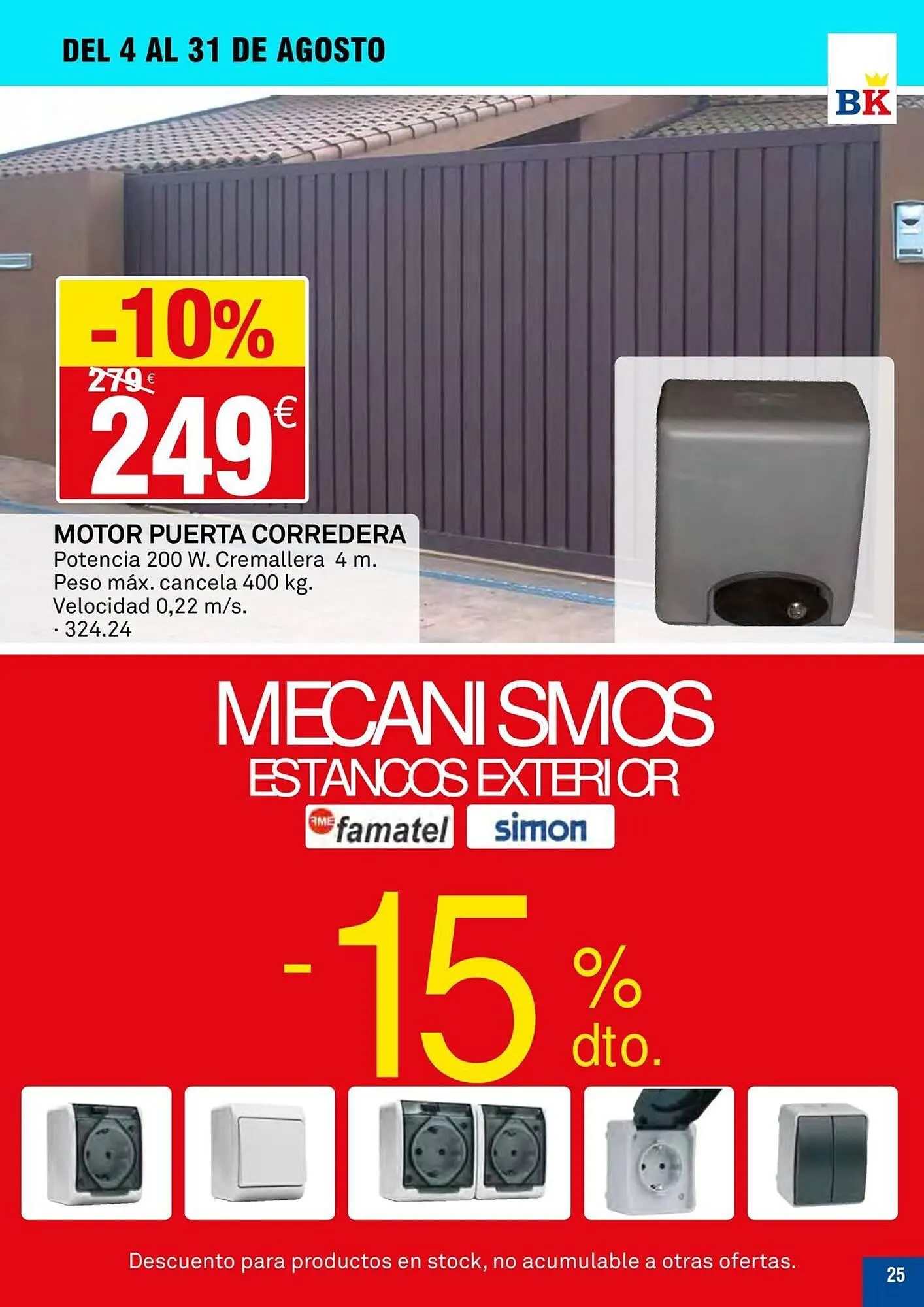 Catálogo de Folleto Bricoking 14 de agosto al 31 de agosto 2025 - Página 25