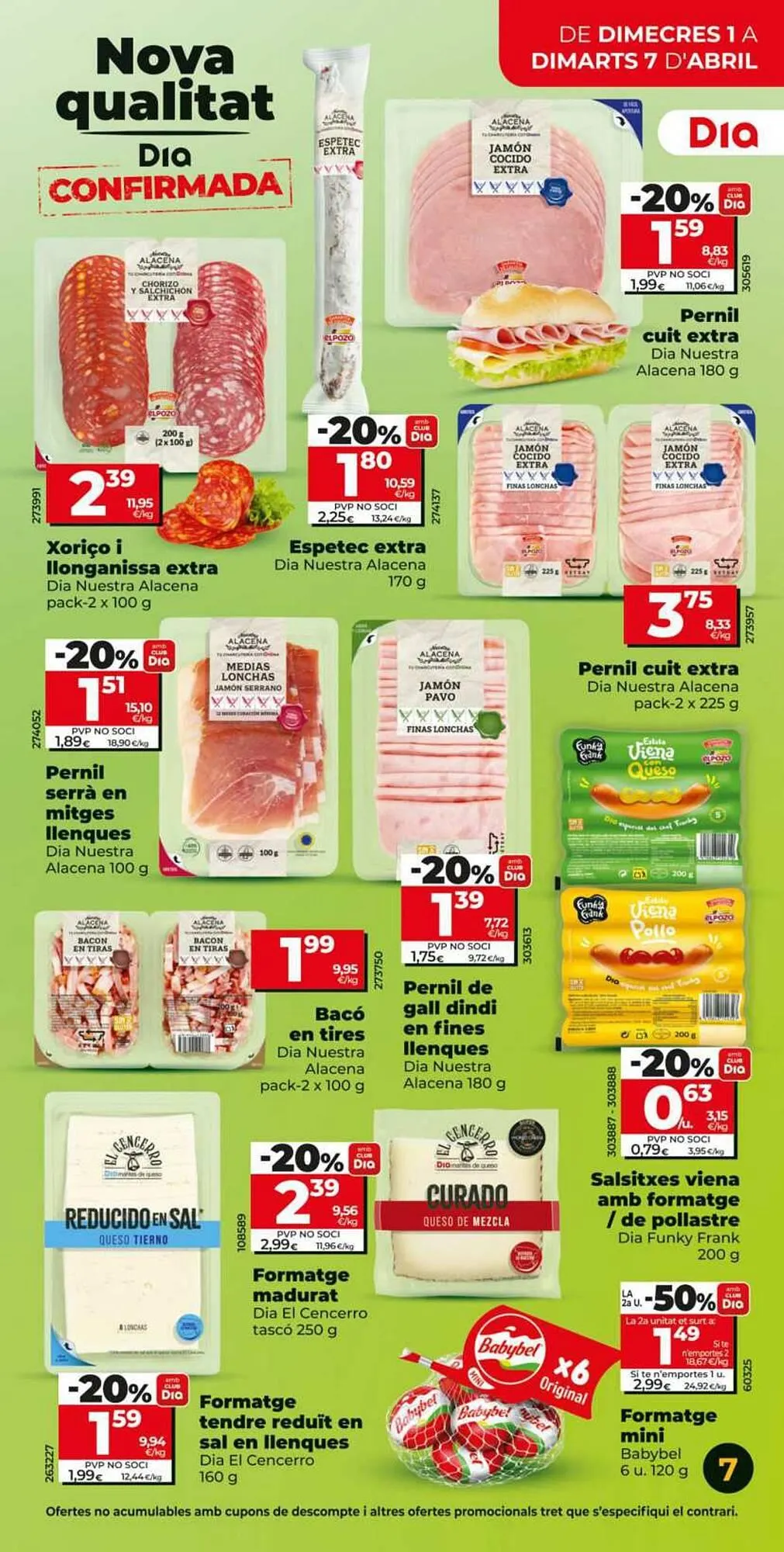 Catálogo de Folleto Dia 1 de abril al 7 de abril 2026 - Página 7