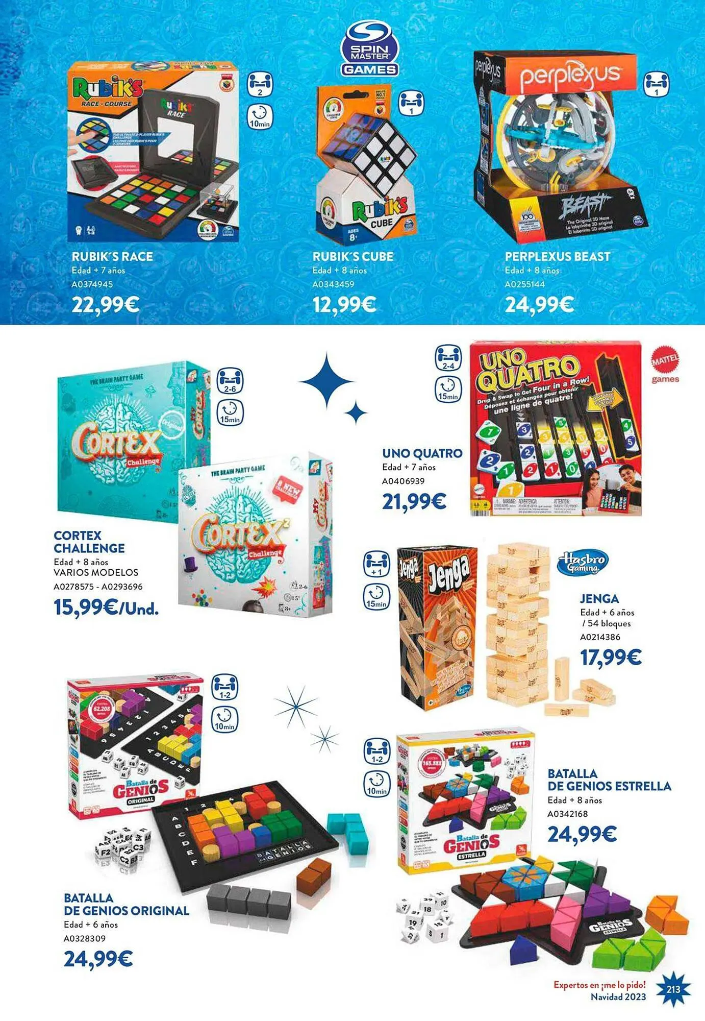 Catálogo de Folleto Juguettos 6 de noviembre al 24 de diciembre 2023 - Página 213