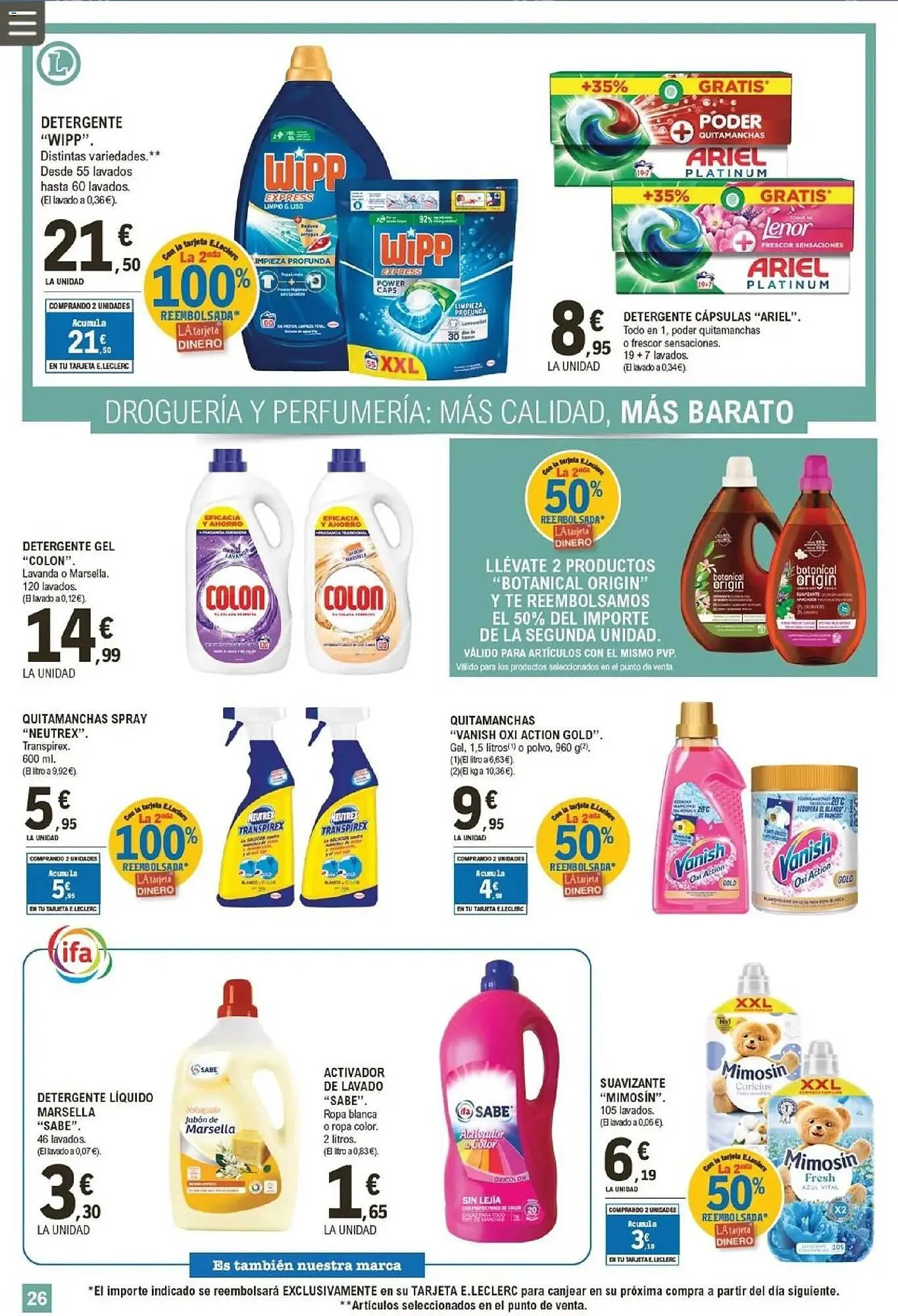 Catálogo de Catálogo E.Leclerc 21 de enero al 1 de febrero 2026 - Página 26