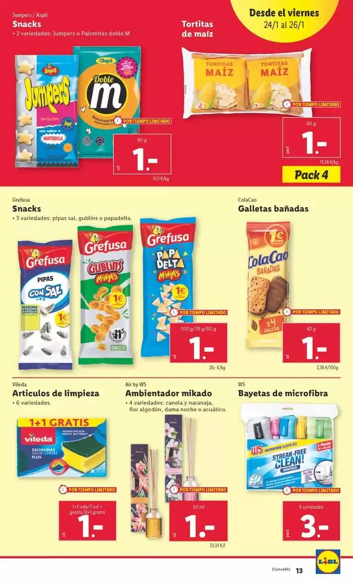 Catálogo de № 1 PRECIO - Ofertas válidas del 20/01 al 26/01 20 de enero al 26 de enero 2025 - Página 13