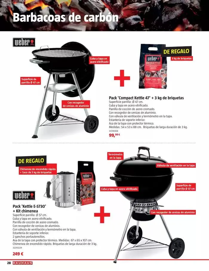 Catálogo de Barbacoas, cocinar al aire libre 8 de mayo al 6 de junio 2025 - Página 28