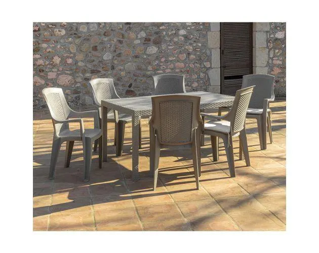 Conjunto de jardín florida 2 taupe