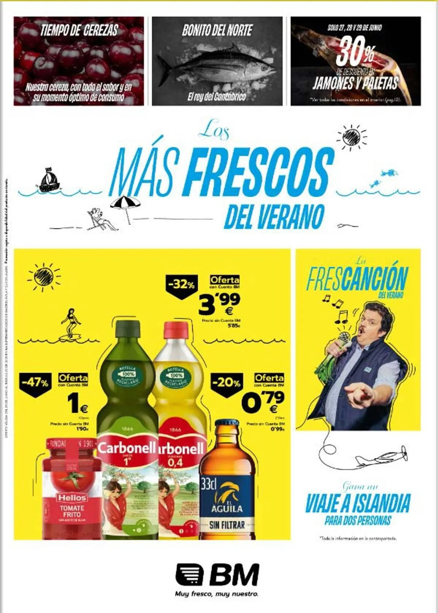 Catálogo de Folleto BM Supermercados 27 de junio al 15 de julio 2025 - Página 1