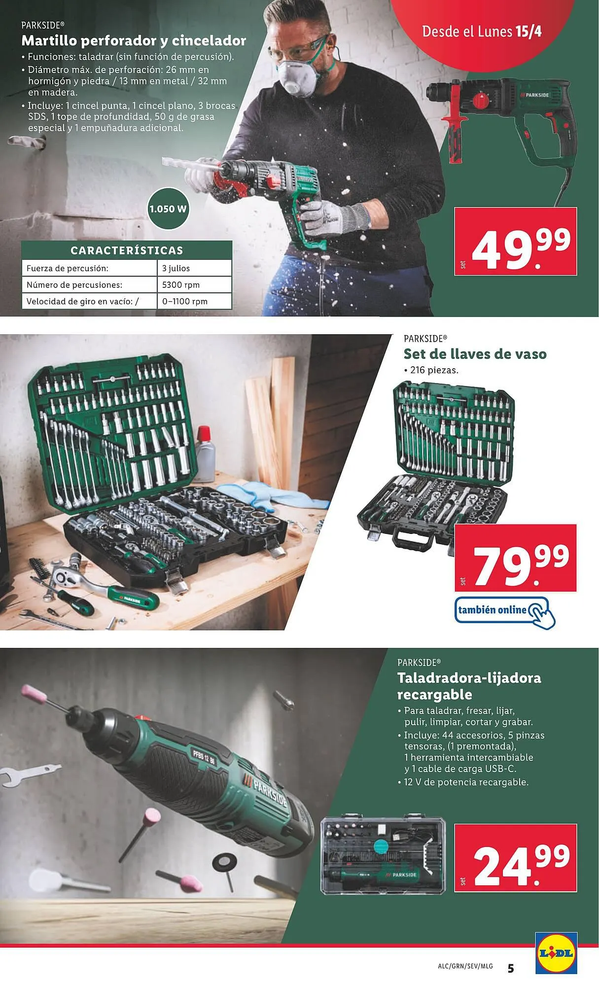 Catálogo de Folleto Lidl 15 de abril al 21 de abril 2024 - Página 27