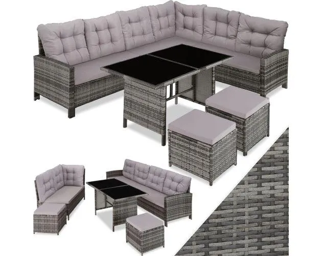 Conjunto de ratán barletta