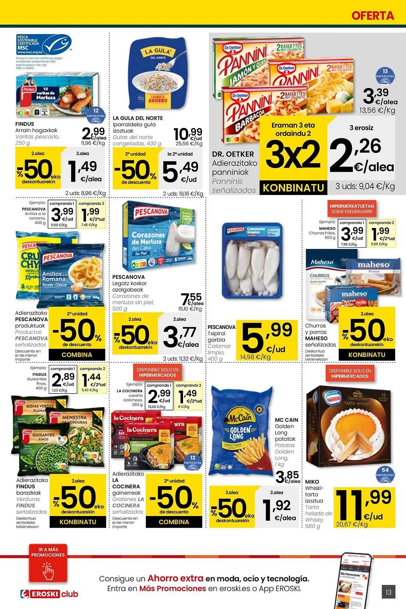 Catálogo de Folleto Eroski 15 de enero al 27 de enero 2026 - Página 13
