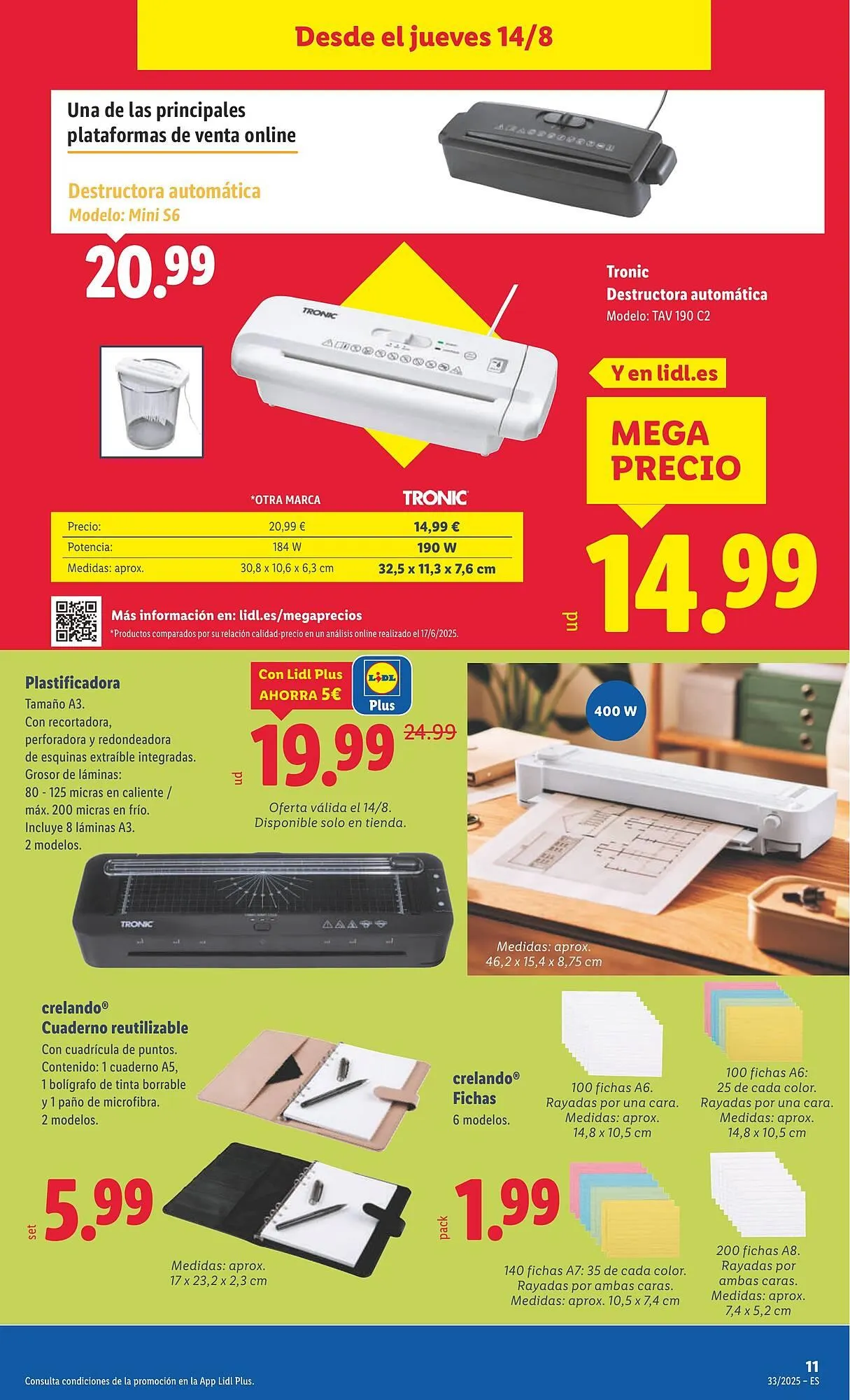 Catálogo de Folleto Lidl 11 de agosto al 17 de agosto 2025 - Página 23