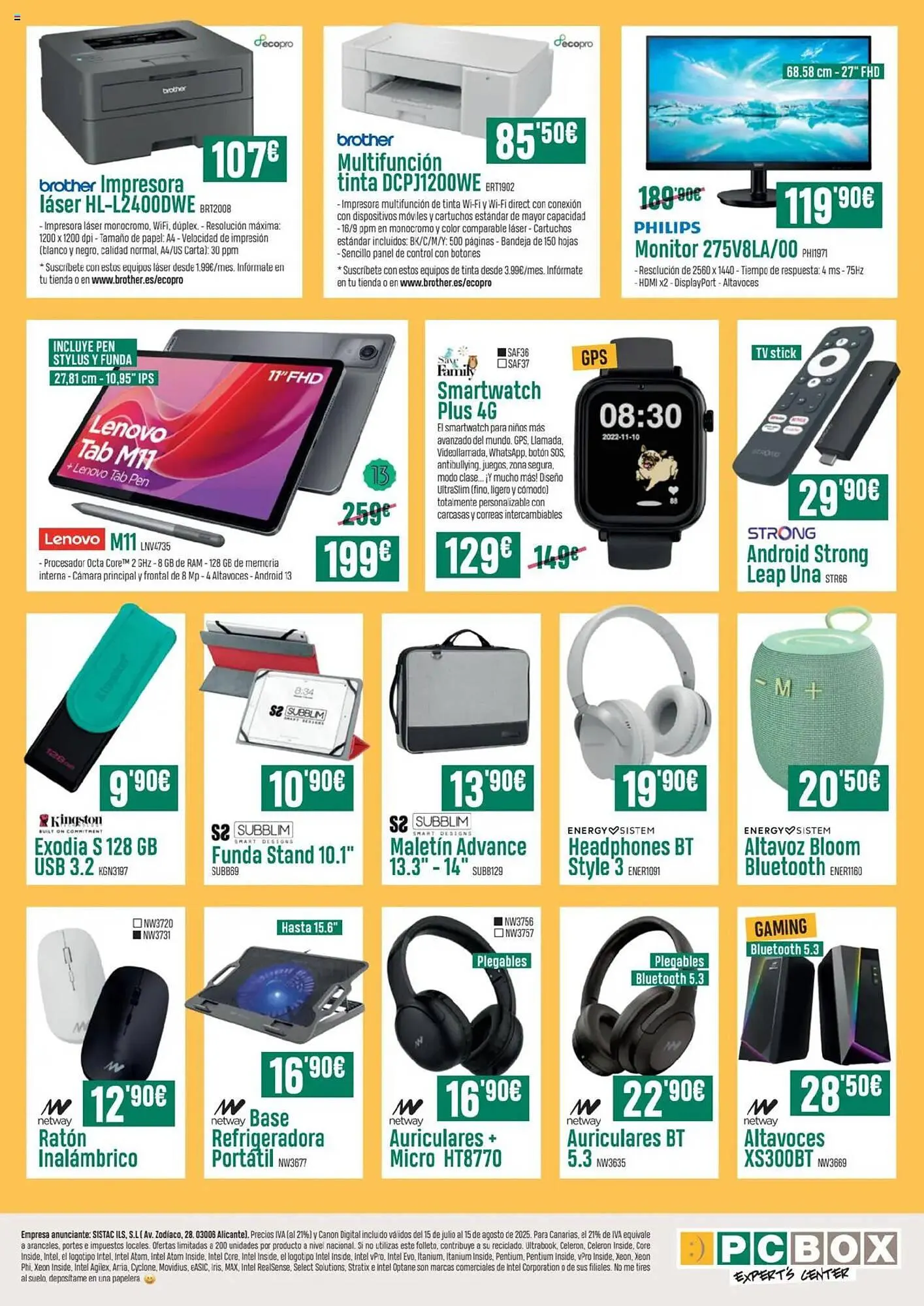 Catálogo de Folleto PCBox 15 de julio al 15 de agosto 2025 - Página 2