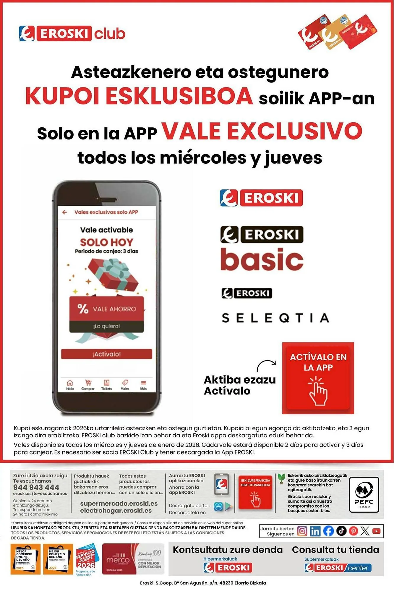 Catálogo de Folleto Eroski 15 de enero al 27 de enero 2026 - Página 35