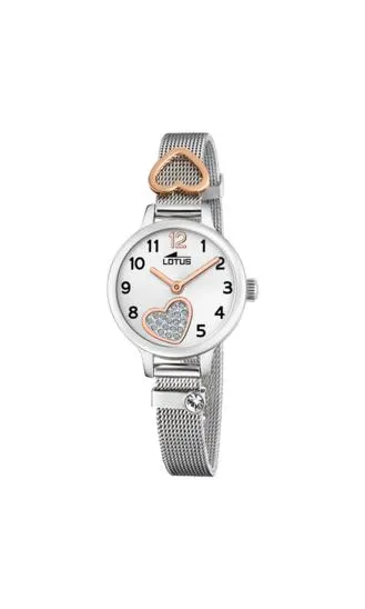 RELOJ INFANTIL LOTUS JUNIOR CON ESFERA PLATEADA 18659/1