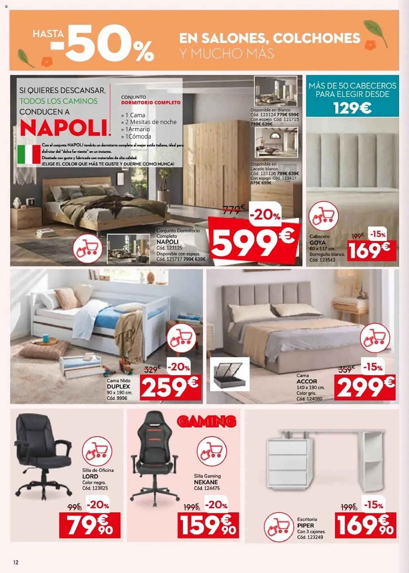 Catálogo de Catálogo Conforama 26 de marzo al 29 de abril 2026 - Página 12
