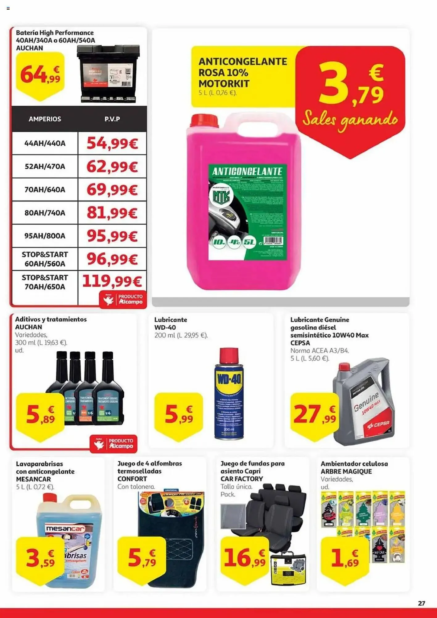 Catálogo de Folleto Alcampo 8 de abril al 21 de abril 2025 - Página 27